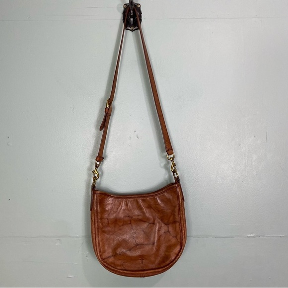 Frye Handbags - Frye Campus Rivet Crossbody‎ Leather Bag Brown